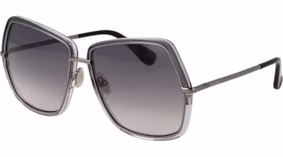 Gray Metal Sunglasses