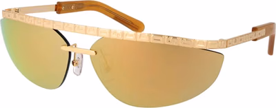 Gold Metal Sunglasses