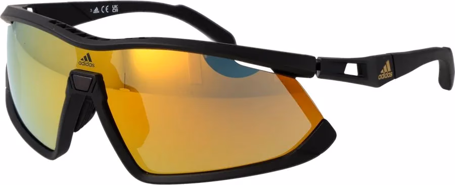 Adidas Black Plastic Sunglasses
