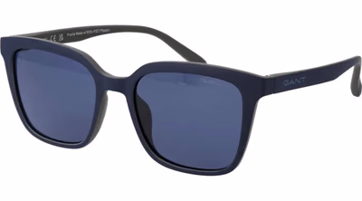 Blue Plastic Sunglasses