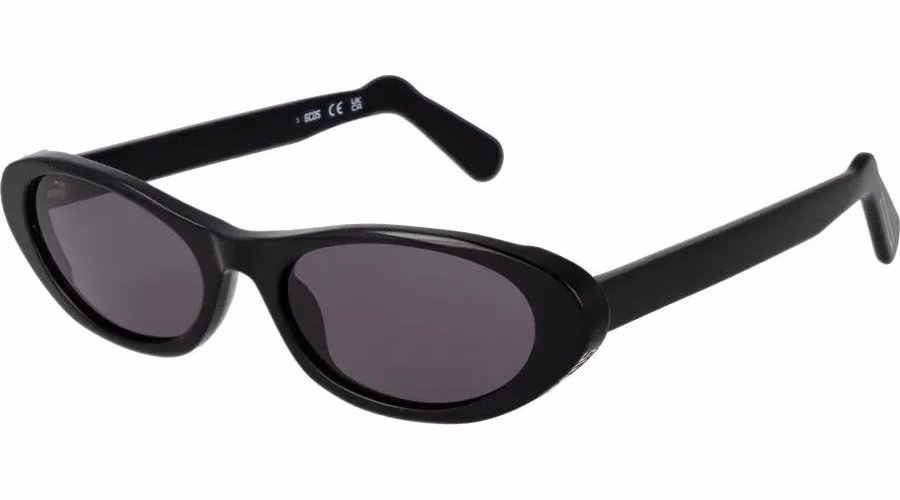 GCDS Black Plastic Sunglasses