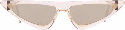 Beige Acetate Sunglasses