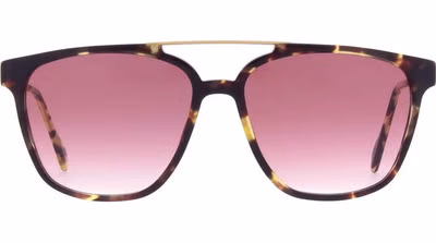 Brown Metal Sunglasses