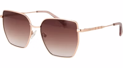 Rose Gold Metal Sunglasses