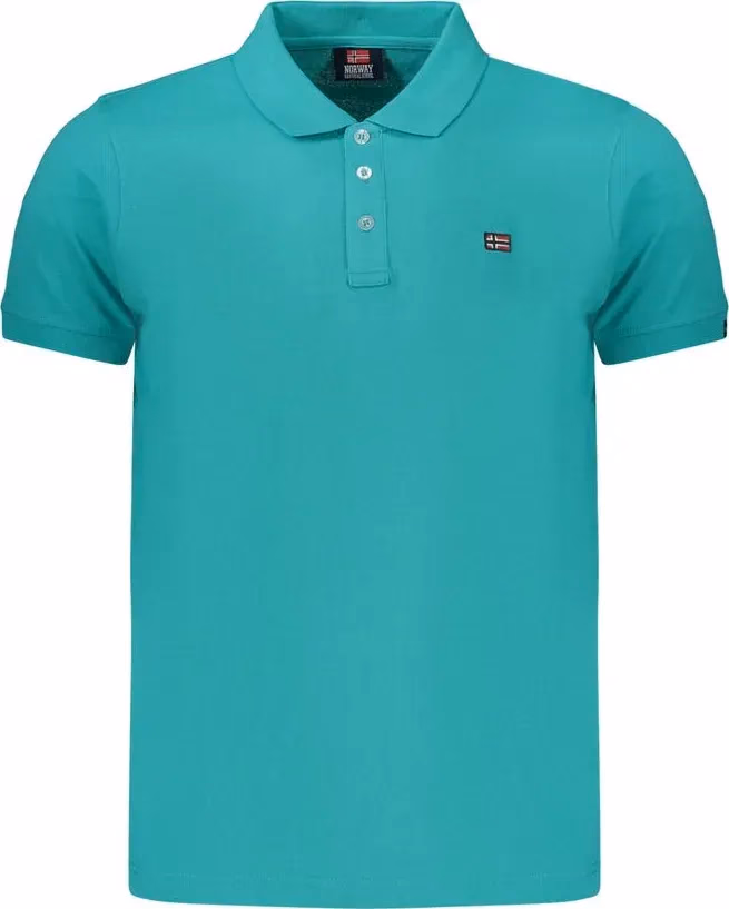 Norway 1963 Green Cotton Men Polo