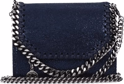 Blue Leather Wallet