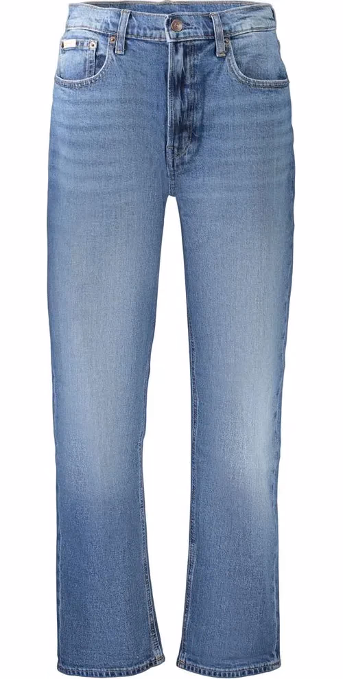 Calvin Klein Blue Cotton Women's Jeans