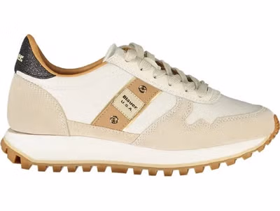 Bianco Polyurethane Donna Sneaker Ready to Dazzle