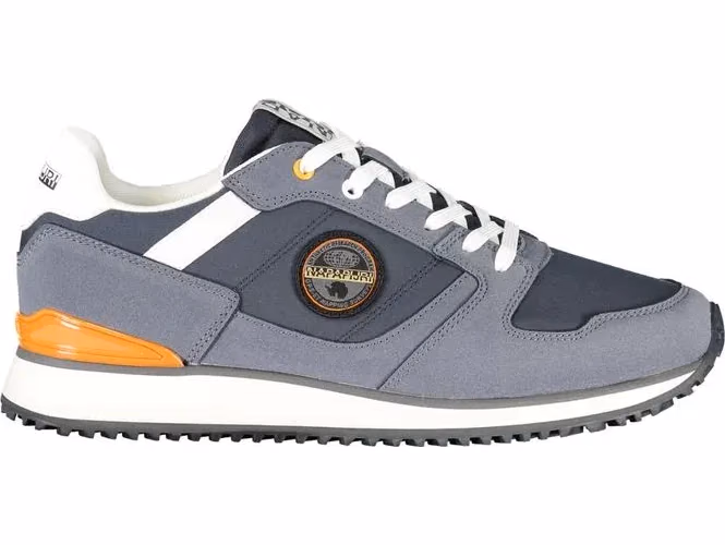 Napapijri Blue Polyester Men's Sneaker