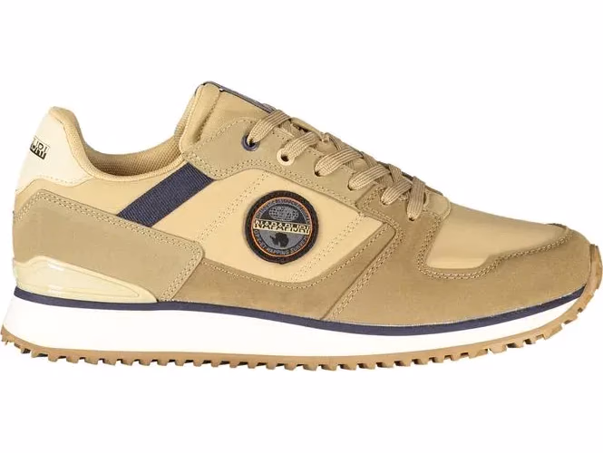 Napapijri Brown Polyurethane Men's Sneaker