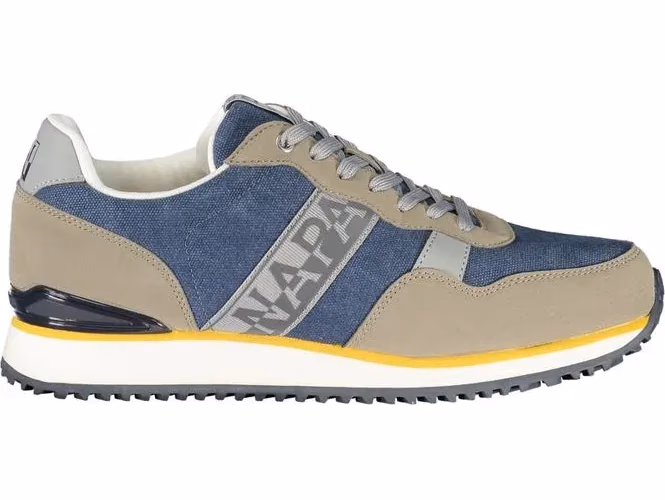 Napapijri Blue Polyester Men's Sneaker