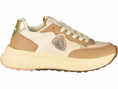 Brown Polyurethane Women's Sneaker
