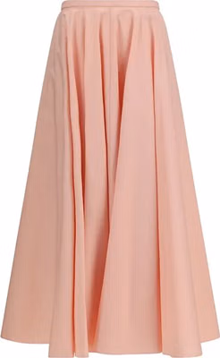 Multicolor Cotton Long Skirt