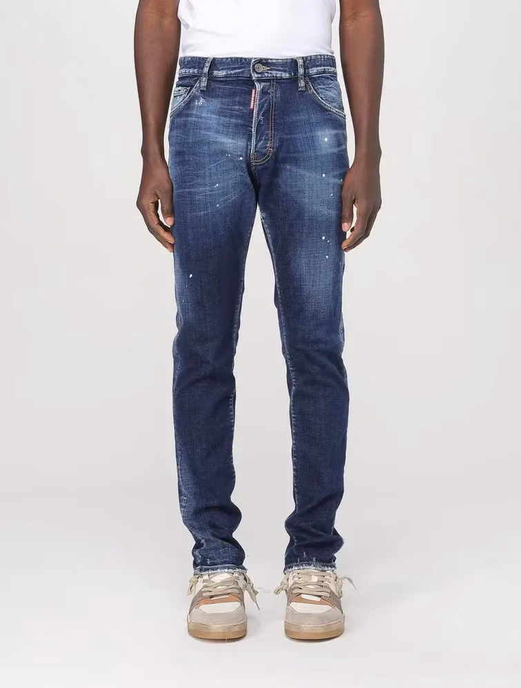 Dsquared² Blue Denim Relaxed Fit Jeans