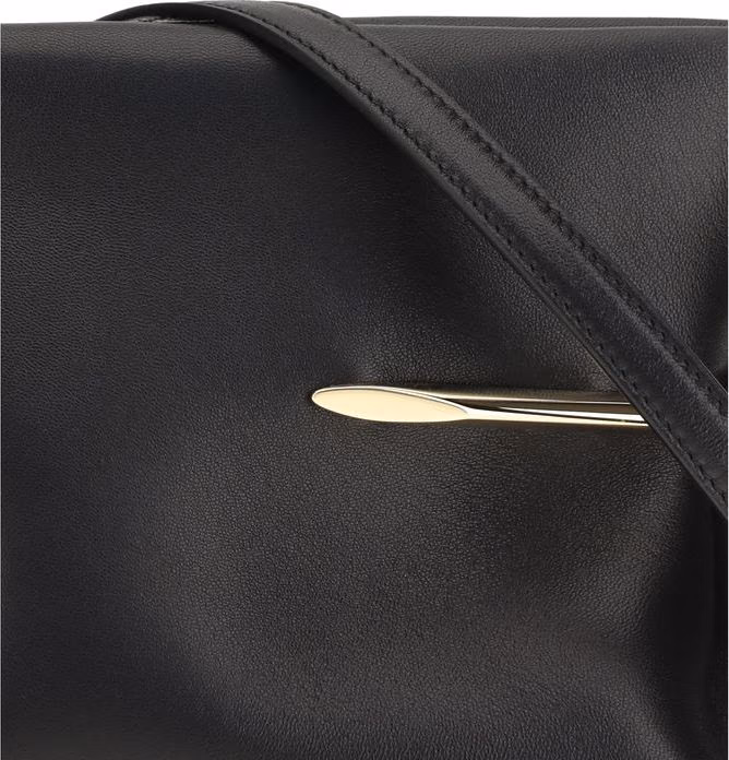 Givenchy Black Napa Leather / Calf Bos Taurus Clutch Bag