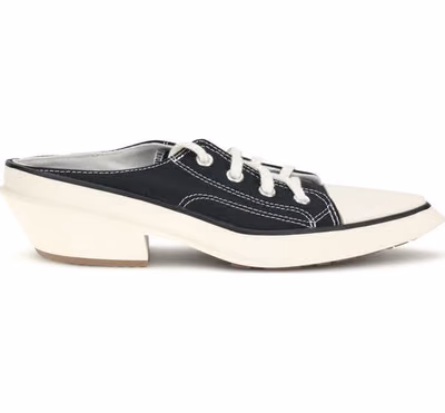 Black Fabric Sneakers