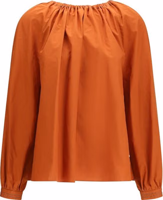 Orange Cotton Polo Shirt