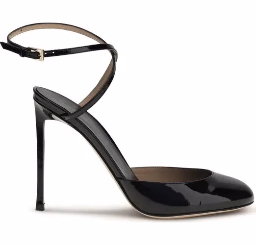 Tom Ford Black Calf Leather Bos Taurus High Heel Pumps