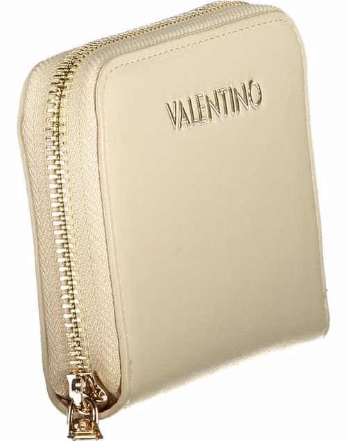 Mario Valentino Beige Polyurethane Women's Wallet