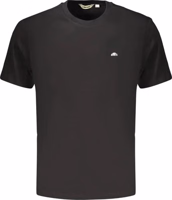 Black Cotton Men's T-Shirt