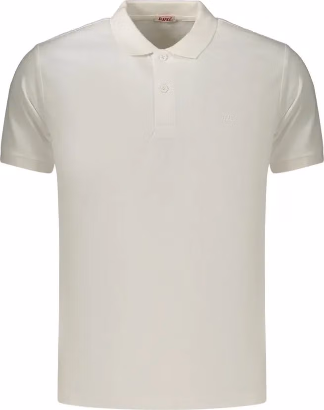Rifle White Cotton Men's Polo Shirt