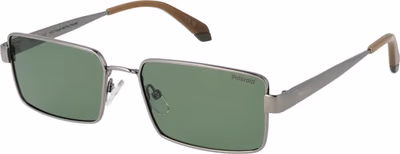Gray Metal Sunglasses