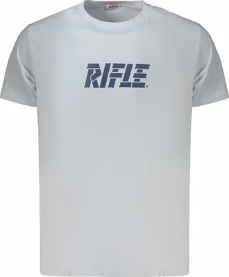 Light Blue Cotton Men's T-Shirt