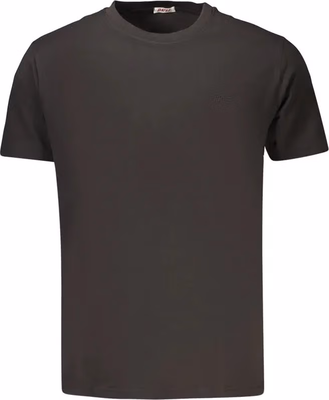 Rifle Black Cotton Men's T-Shirt