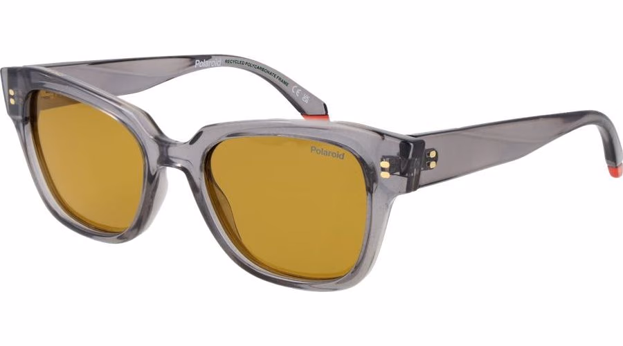 Polaroid Gray Polycarbonate Sunglasses