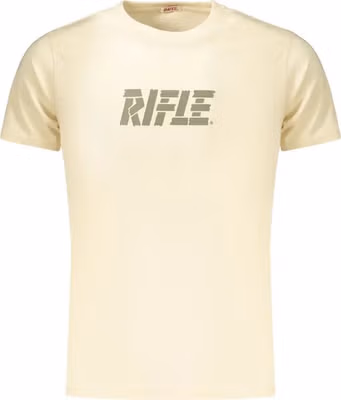 Beige Cotton Men's T-Shirt