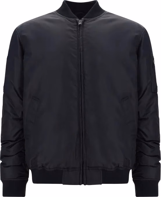 Moschino Black Polyamide Bomber