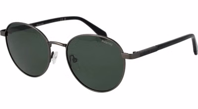 Gray Metal Sunglasses