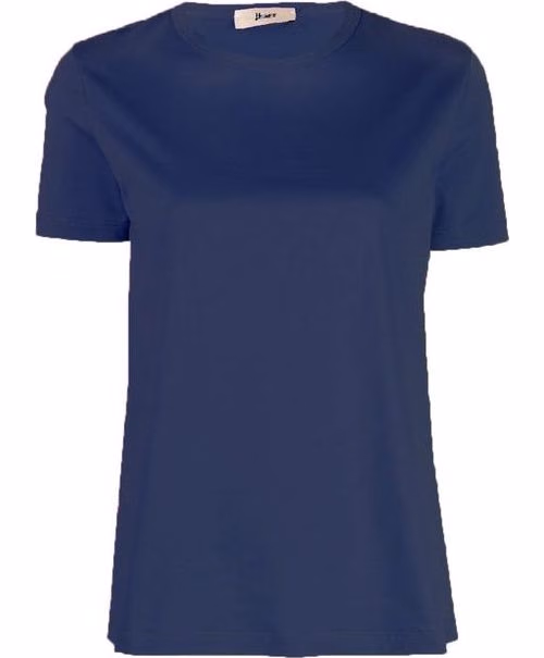 Herno Blue Cotton T-Shirt
