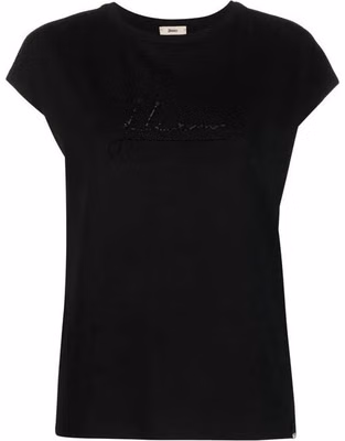 Black Cotton T-Shirt