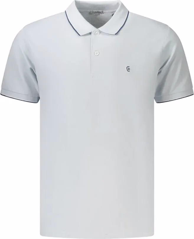 Coveri Moving Azzurro Cotton Men's Polo