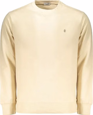 Beige Cotton Men's Sweatshirt