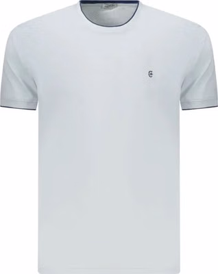 Azzurro Cotton Mens TShirt