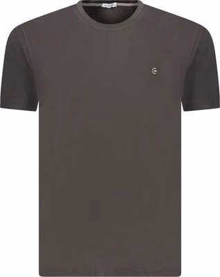 Black Cotton Men's T-Shirt