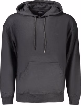 Black Cotton Men's Sweatshirt