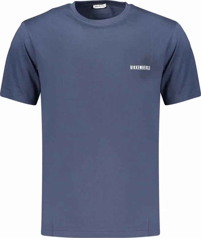 Bikkembergs Blue Cotton Men's T-Shirt