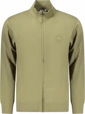 Green Cotton Men's Sweatshirt