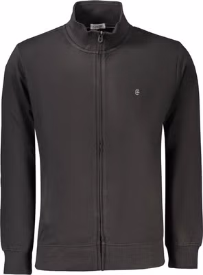 Black Cotton Men's Sweatshirt