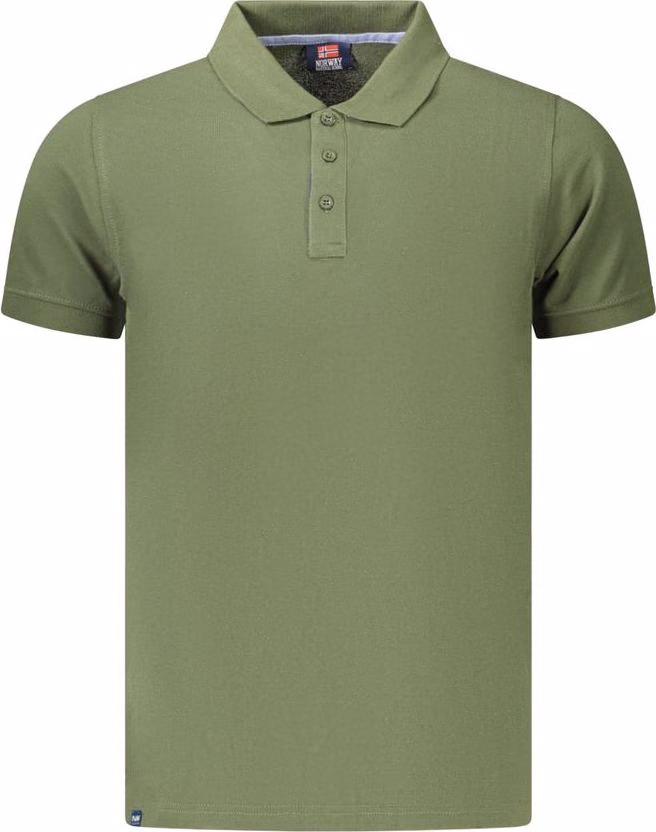 Norway 1963 Verde Cotton Men's Polo