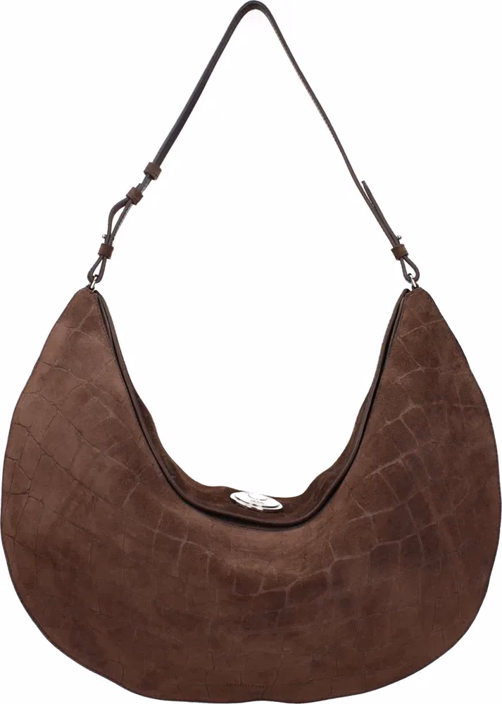 Jacquemus Brown Leather Shoulder Bag
