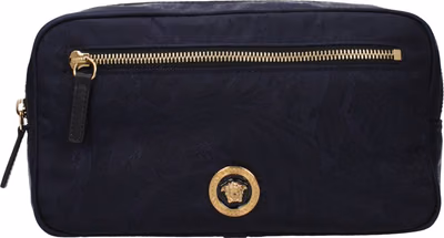 Blue Fabric Backpack