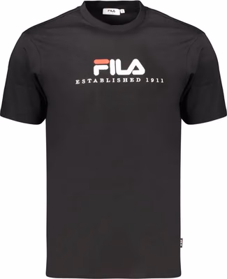 Black Cotton Men's T-Shirt