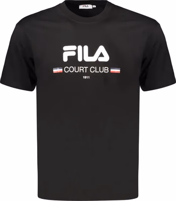 Black Cotton Men's T-Shirt