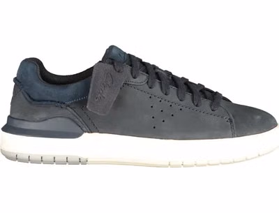 Blue Polyester Men's Sneaker