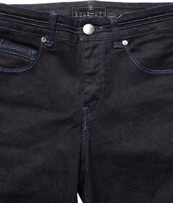 Black Cotton Stretch HighWaist Skinny Denim Trouser Jeans