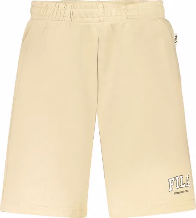 Fila Beige Cotton Mens Short